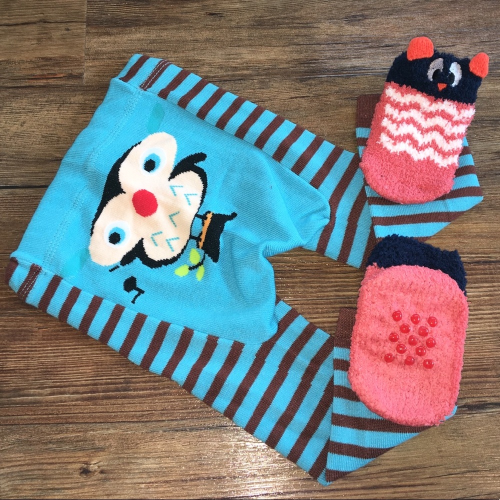 Happy Butt Leggings➕My Lil Pet Socks